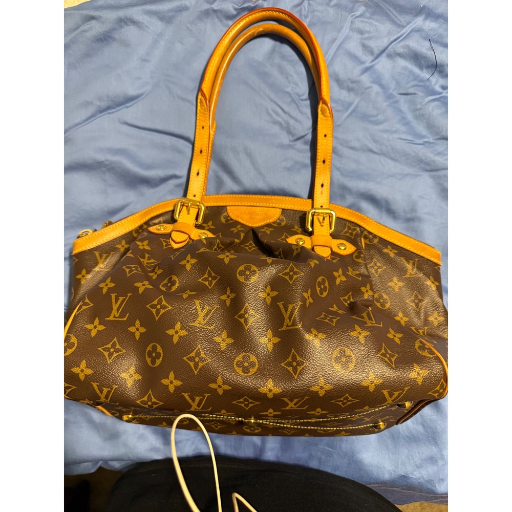 Louis Vuitton Tivoli GM Monogram Canvas Shoulder Bag Brown M40145